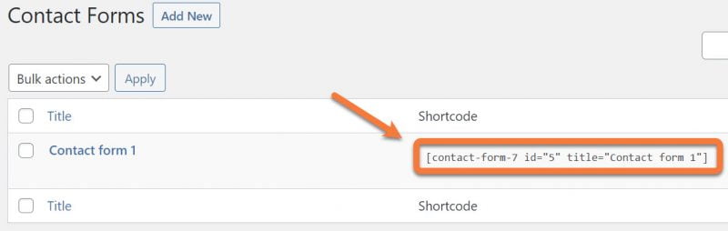 shortcode