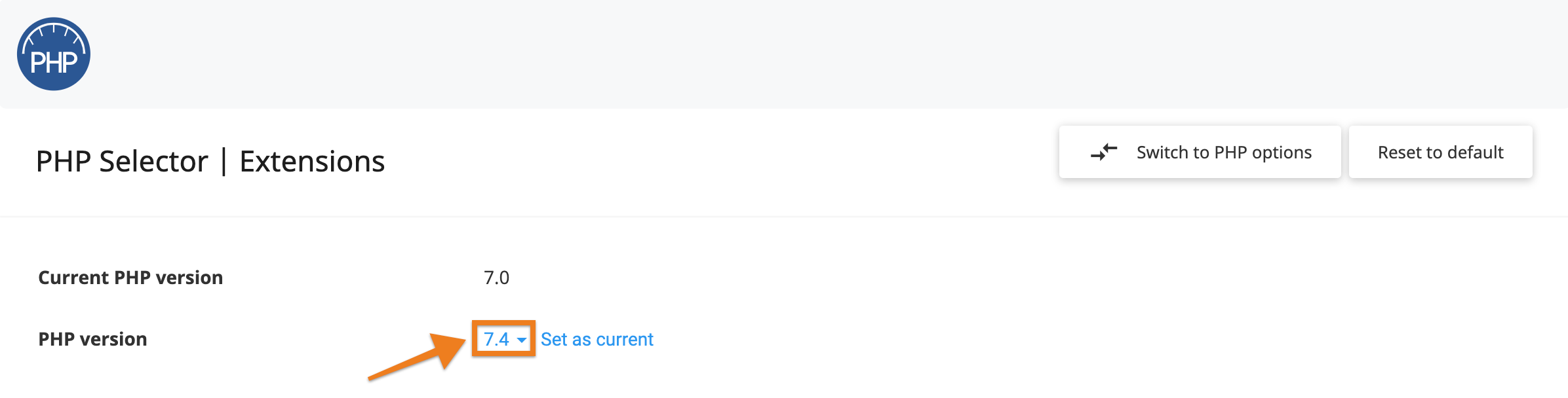 PHP Version