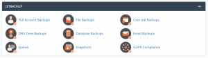 Restore Backups Using JetBackup